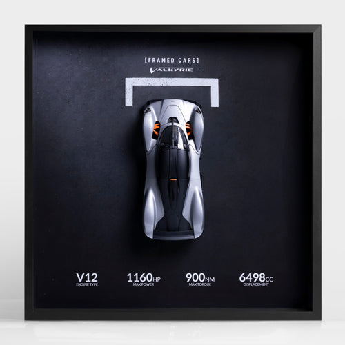 Aston Martin Valkyrie Ethanol Silver - 1:18