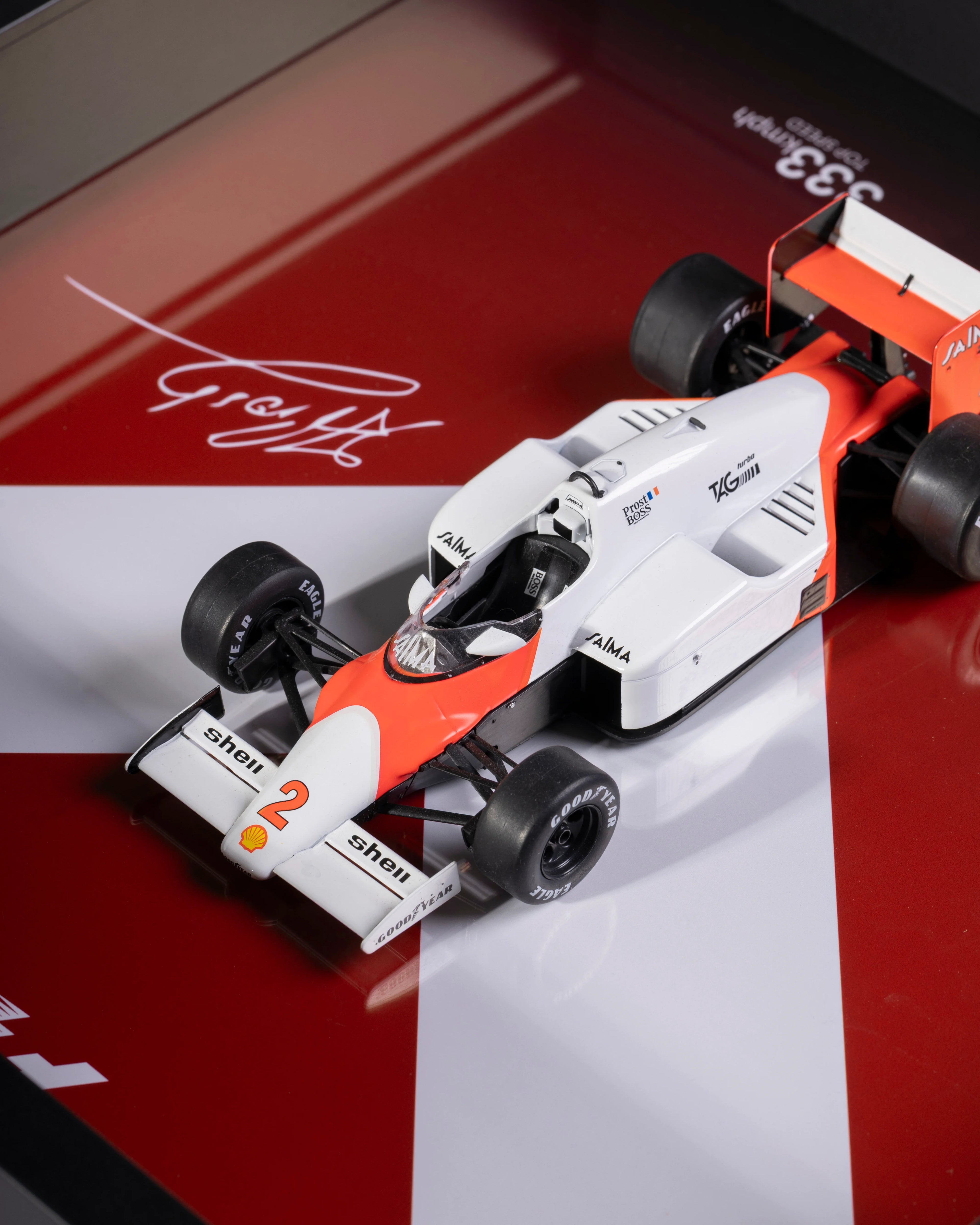 F1 McLaren MP4/2B Alain Prost - 1:24
