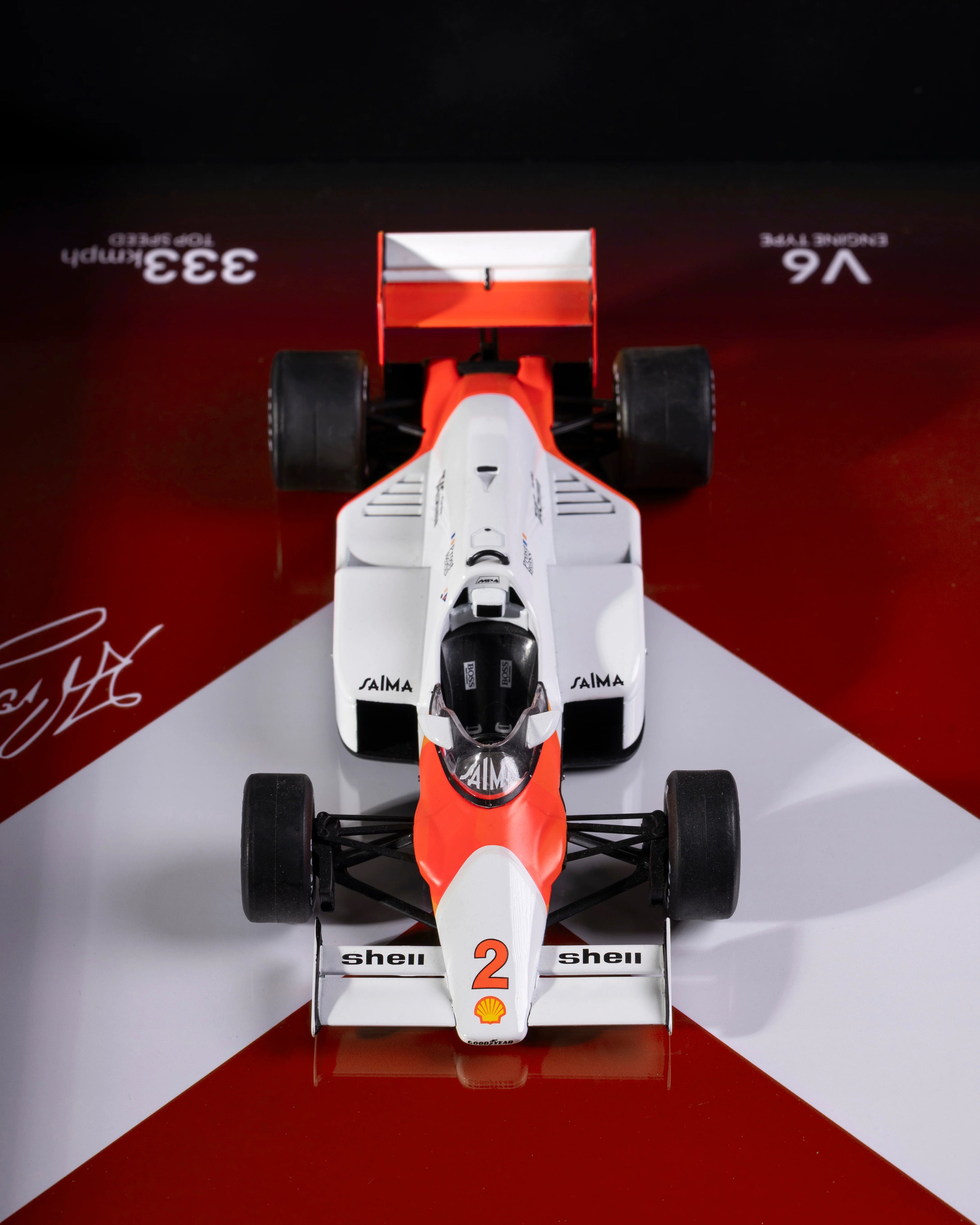 F1 McLaren MP4/2B Alain Prost - 1:24