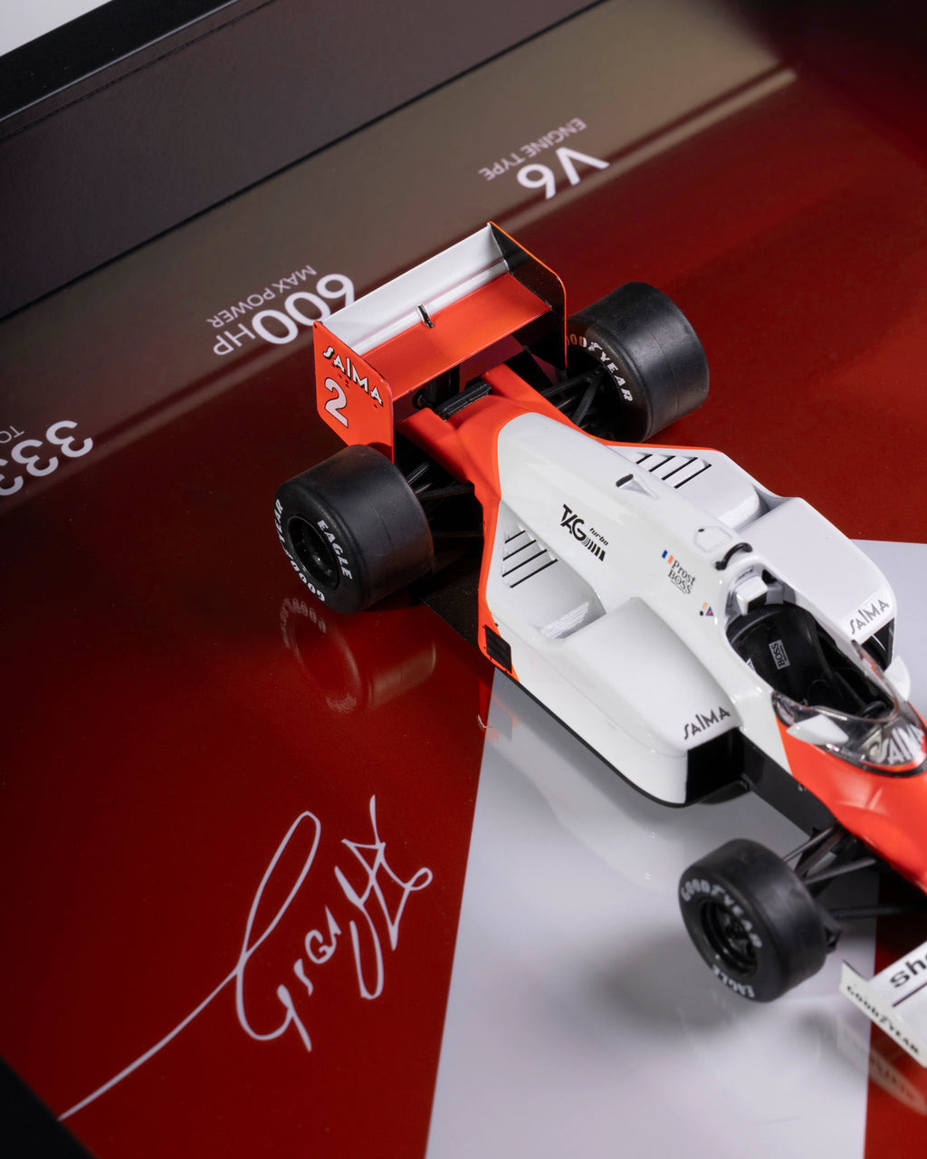 F1 McLaren MP4/2B Alain Prost - 1:24