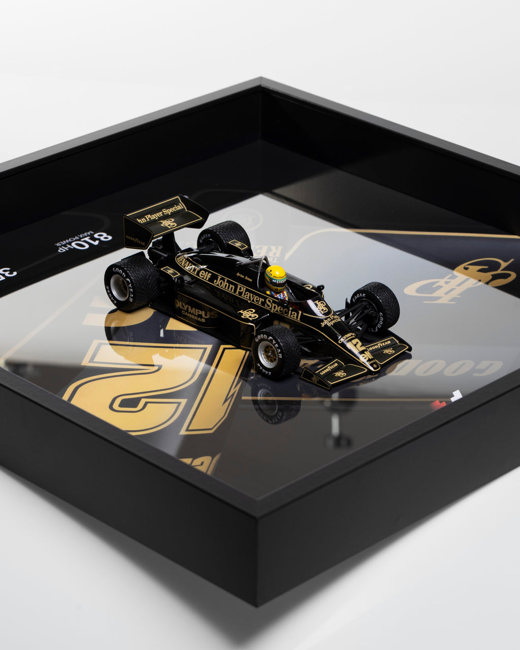 F1 Lotus 98T Ayrton Senna - 1:18