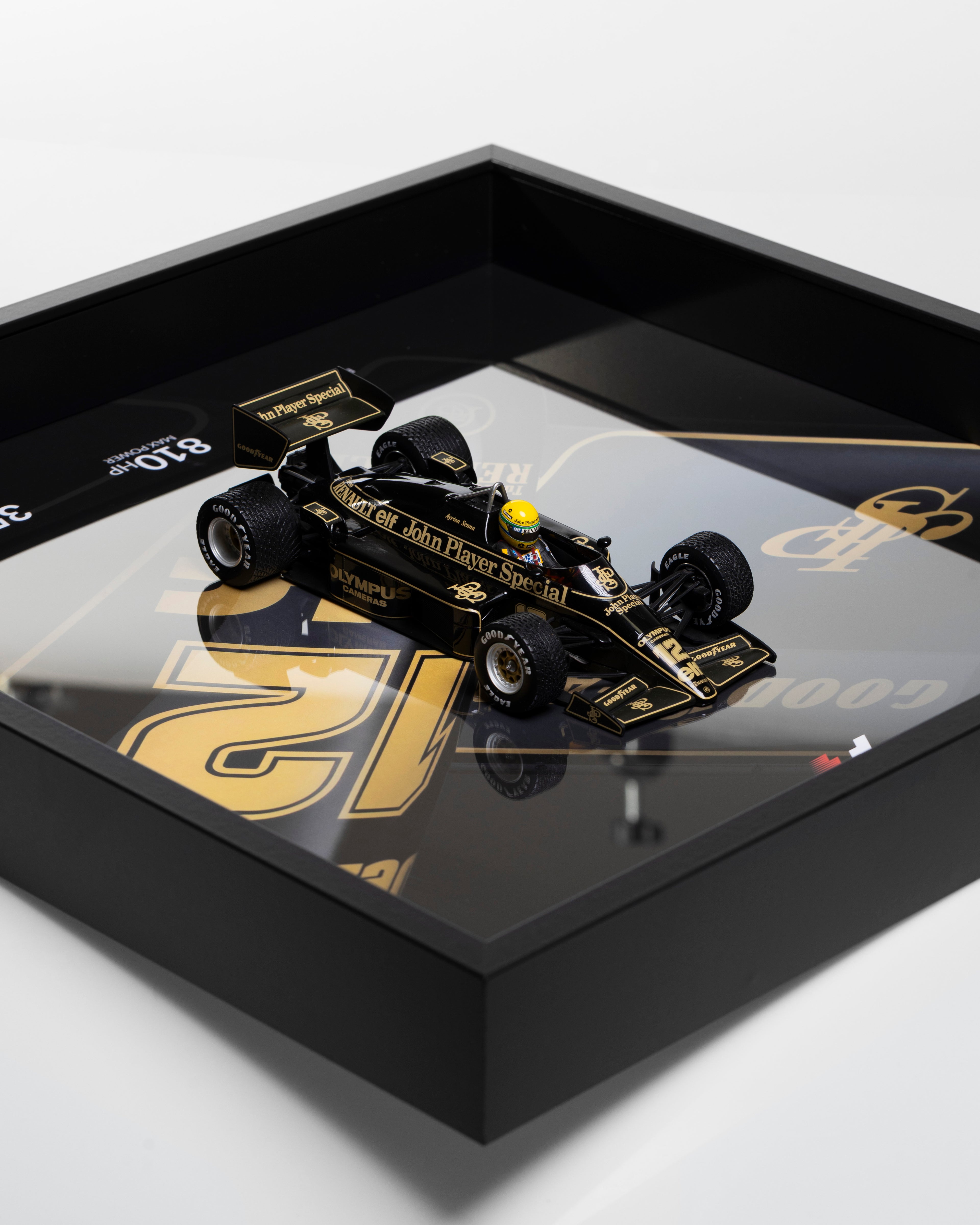 F1 Lotus 98T Ayrton Senna - 1:18