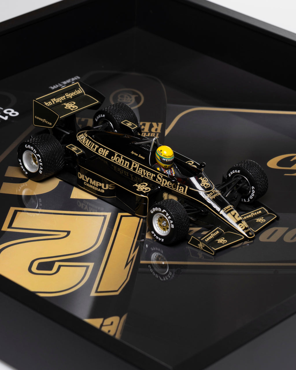 F1 Lotus 98T Ayrton Senna - 1:18
