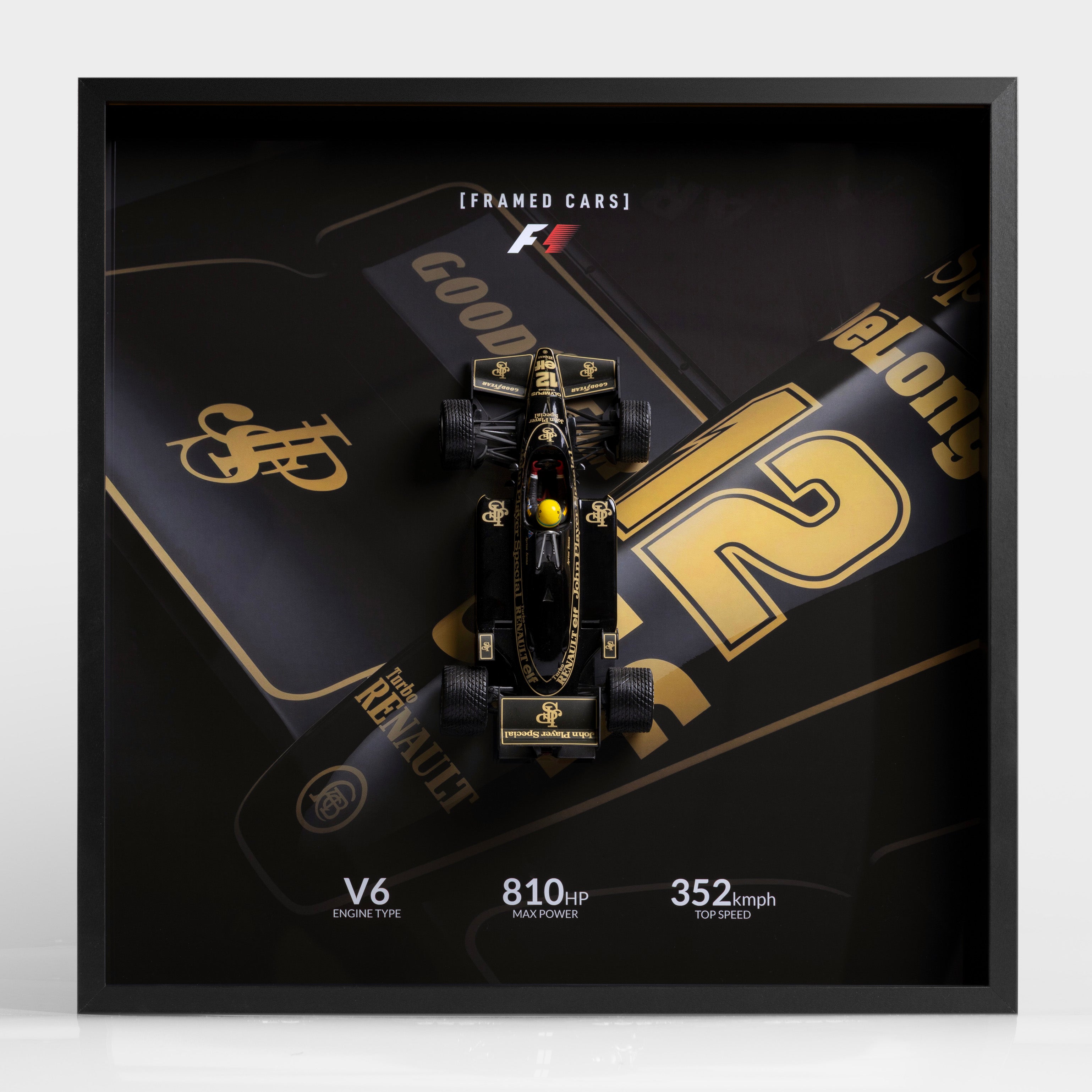 F1 Lotus 98T Ayrton Senna - 1:18