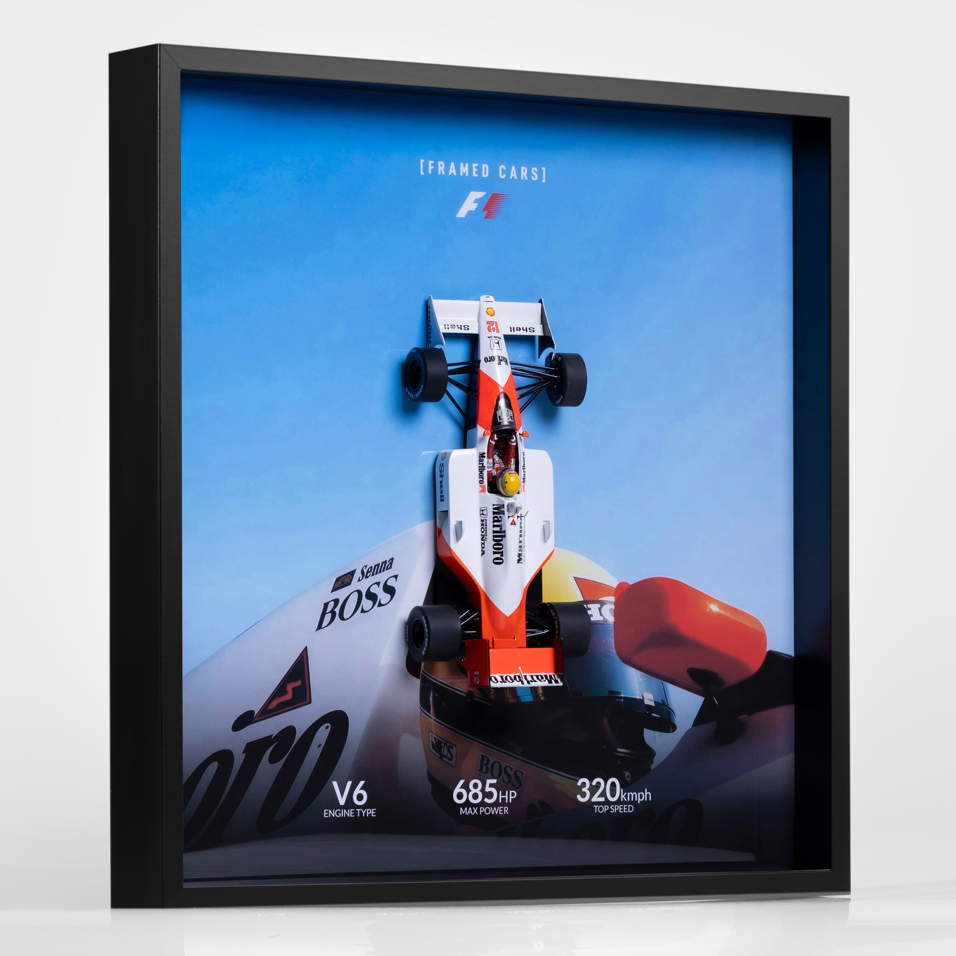 F1 Ayrton Senna McLaren Mp4/4 - 1:18